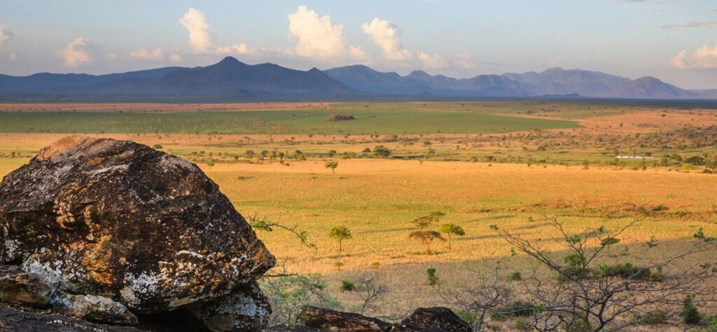 Landscape of Kidepo National Park